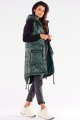 Kamizelka A543 green-3 8827  | 12159-Green-LXL