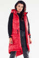 Kamizelka A543 red-3 8828  | 12159-Red-LXL