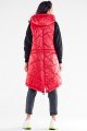 Kamizelka A543 red-6 8828  | 12159-Red-LXL