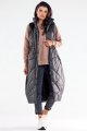 Kamizelka A544 black-3 8829  | 12160-Black-LXL