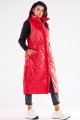 Kamizelka A544 red-3 8831  | 12160-Red-LXL