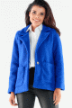 Płaszcz A545 blue-2 8833  | 12161-Blue-L