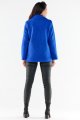Płaszcz A545 blue-4 8833  | 12161-Blue-L