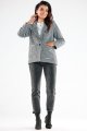 Płaszcz A545 houndstooth-5 8834  | 12161-Houndstooth-L
