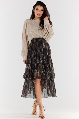 Szyfonowa spódnica maxi AW494 