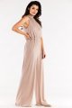 Kombinezon A555 beige-2 8845  | 12475-Beige-L
