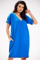 Sukienka M303 blue-1 8858  | 12815-Blue-ONE-SIZE