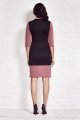 Sukienka A078 black-pink-2 8868  | 13169-Black-Pink-L