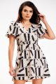 Sukienka A587 letters-3 8876  | 13183-Letters-L