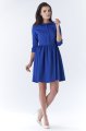 Sukienka A183 blue-4 8877  | 132-Blue-S