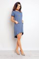 Sukienka M076 blue-2 8885  | 13227-Blue-LXL