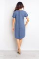 Sukienka M076 blue-3 8885  | 13227-Blue-LXL