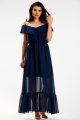 Sukienka A573 navy-1 8894  | 13634-Navy-L