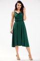 Sukienka A579 bottle green-1 8897  | 13638-Bottle green-L