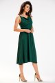 Sukienka A579 bottle green-2 8897  | 13638-Bottle green-L