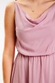Sukienka A579 dirty pink-4 8898  | 13638-Dirty Pink-L