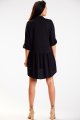 Sukienka A584 black-4 8899  | 13640-Black-LXL