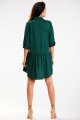 Sukienka A584 bottle green-4 8900  | 13640-Bottle green-LXL
