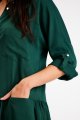 Sukienka A584 bottle green-5 8900  | 13640-Bottle green-LXL