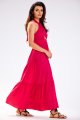 Sukienka A583 fuchsia-1 8908  | 13736-Fuchsia-L