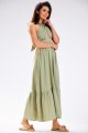 Sukienka A583 green-2 8909  | 13736-Green-L