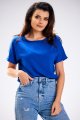 Bluzka A588 blue-1 8912  | 13737-Blue-L