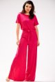 Spodnie A589 fuchsia-3 8917  | 13738-Fuchsia-L