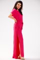 Spodnie A589 fuchsia-6 8917  | 13738-Fuchsia-L