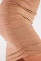 Sukienka M294 beige-8 8919  | 13800-Beige-L