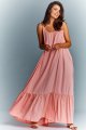 Sukienka A307 powder pink-4 8926  | 13916-Powder pink-ONE-SIZE