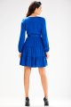 Sukienka A603 blue-6 8940  | 14044-Blue-L