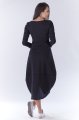 Sukienka A191 black-2 8948  | 141-Black-SM