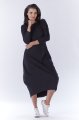 Sukienka A191 black-3 8948  | 141-Black-SM