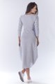 Sukienka A191 gray-3 8949  | 141-Gray-SM