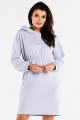 Sukienka M315 gray-1 8951  | 14280-Gray-L