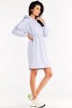 Sukienka M315 gray-3 8951  | 14280-Gray-L