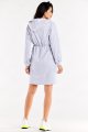 Sukienka M315 gray-4 8951  | 14280-Gray-L