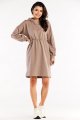 Sukienka M315 latte-2 8952  | 14280-Latte-L