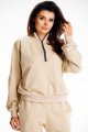 Bluza M316 beige-1 8953  | 14281-Beige-LXL