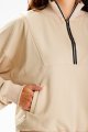 Bluza M316 beige-4 8953  | 14281-Beige-LXL
