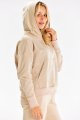 Bluza M318 beige-3 8959  | 14283-Beige-LXL