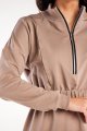 Sukienka M322 latte-5 8967  | 14286-Latte-L