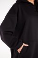 Bluza M323 black-8 8968  | 14287-Black-ONE-SIZE