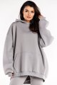 Bluza M323 gray-2 8970  | 14287-Gray-ONE-SIZE