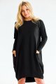 Sukienka M329 black-2 8974  | 14293-Black-LXL