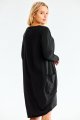 Sukienka M329 black-4 8974  | 14293-Black-LXL