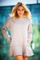 Sukienka M330 gray-1 8979  | 14294-Gray-M