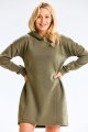 Sukienka M331 khaki-3 8982  | 14295-Khaki-L