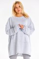 Bluza M335 gray-1 8987  | 14794-Gray-ONE-SIZE