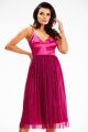 Sukienka A624 fuchsia-3 8996  | 14815-Fuchsia-L